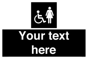 Custom information: black panel disabled and female